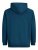 Jack & Jones Booster Hoodie Blue - Mikiny & mikiny bez kapucne - Mikiny & Mikiny s Kapucňou 2XL-12XL