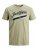 Jack & Jones JJELOGO TEE Light Green - Tričká - Nadrozmerné tričká - 2XL-14XL