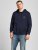 Jack & Jones JJESHARK SWEAT Hoodie Navy - Mikiny & mikiny bez kapucne - Mikiny & Mikiny s Kapucňou 2XL-12XL