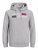 Jack & Jones CORP LOGO Hoodie Light Gray - Mikiny & mikiny bez kapucne - Mikiny & Mikiny s Kapucňou 2XL-12XL
