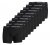Jack & Jones JACHUEY Boxers 10-pack Black - Spodná bielizeň - Spodné Prádlo 2XL-8XL