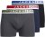 Jack & Jones JACKARIM Trunks 3-Pack Red - Spodná bielizeň - Spodné Prádlo 2XL-8XL