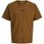 Jack & Jones Miko Crew Neck T-Shirt Monks Robe - Tričká - Nadrozmerné tričká - 2XL-14XL