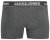 Jack & Jones Black Friday Trunks 3-Pack Grey Black - Spodná bielizeň - Spodné Prádlo 2XL-8XL