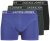 Jack & Jones Black Friday Trunks 3-Pack Blue Black - Spodná bielizeň - Spodné Prádlo 2XL-8XL