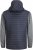 Jack & Jones MULTI QUILTED SET-IN Sleeves Jacket Grey Melange - Bundy - Bundy Nadmerné Veľkosti 2XL-8XL