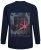 Jack & Jones JCOFILO Crew Neck Sweater with Back Print Navy Blazer - Mikiny & Mikiny bez kapucne - Mikiny & Mikiny s Kapucňou 2XL-12XL
