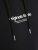 Jack & Jones ESTERBRO Hoodie Black - Mikiny & mikiny bez kapucne - Mikiny & Mikiny s Kapucňou 2XL-12XL