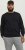Jack & Jones BASIC Knitted Sweater Black - Mikiny & mikiny bez kapucne - Mikiny & Mikiny s Kapucňou 2XL-12XL