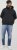 Jack & Jones BRADLEY Hoodie Black - Mikiny & mikiny bez kapucne - Mikiny & Mikiny s Kapucňou 2XL-12XL