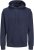 Jack & Jones BRADLEY Hoodie Navy Blazer - Mikiny & mikiny bez kapucne - Mikiny & Mikiny s Kapucňou 2XL-12XL