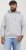 Jack & Jones BRADLEY Hoodie Light Grey Melange - Mikiny & mikiny bez kapucne - Mikiny & Mikiny s Kapucňou 2XL-12XL