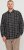 Jack & Jones JORCOZY FLANNEL CHECK SHIRT LS Black - Košele - Košele 2XL-10XL
