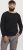 Jack & Jones HILL Knitted Sweater Black - Mikiny & mikiny bez kapucne - Mikiny & Mikiny s Kapucňou 2XL-12XL