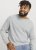 Jack & Jones HILL Knitted Sweater Light Grey Melange - Mikiny & mikiny bez kapucne - Mikiny & Mikiny s Kapucňou 2XL-12XL