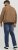 Jack & Jones ROCKY Faux Suede Bomber Jacket Brown - Bundy - Bundy Nadmerné Veľkosti 2XL-8XL
