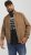 Jack & Jones ROCKY Faux Suede Bomber Jacket Brown - Bundy - Bundy Nadmerné Veľkosti 2XL-8XL