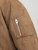 Jack & Jones ROCKY Faux Suede Bomber Jacket Brown - Bundy - Bundy Nadmerné Veľkosti 2XL-8XL