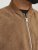 Jack & Jones ROCKY Faux Suede Bomber Jacket Brown - Bundy - Bundy Nadmerné Veľkosti 2XL-8XL