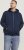Jack & Jones BRADLEY Zip Hoodie Navy Blazer - Mikiny & mikiny bez kapucne - Mikiny & Mikiny s Kapucňou 2XL-12XL