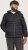 Jack & Jones SPRINT Quilted Hooded Jacket Black - Bundy - Bundy Nadmerné Veľkosti 2XL-8XL