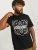 Jack & Jones JJPAISLEY T-Shirt Black - Tričká - Nadrozmerné tričká - 2XL-14XL