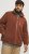 Jack & Jones ESTERBRO High Collar Teddy Jacket Brandy Brown - Bundy - Bundy Nadmerné Veľkosti 2XL-8XL