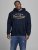 Jack & Jones Elogo Sweat Hood Navy Blazer - Mikiny & mikiny bez kapucne - Mikiny & Mikiny s Kapucňou 2XL-12XL