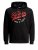 Jack & Jones Elogo Sweat Hood Black - Mikiny & mikiny bez kapucne - Mikiny & Mikiny s Kapucňou 2XL-12XL