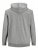 Jack & Jones Basic Sweat Zip Hood Light Grey Melange - Mikiny & mikiny bez kapucne - Mikiny & Mikiny s Kapucňou 2XL-12XL
