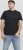 Jack & Jones STAR T-Shirt Black - Tričká - Nadrozmerné tričká - 2XL-14XL