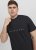 Jack & Jones STAR T-Shirt Black - Tričká - Nadrozmerné tričká - 2XL-14XL