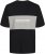 Jack & Jones LEGACY BLOCKING T-Shirt Black - Tričká - Nadrozmerné tričká - 2XL-14XL