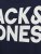 Jack & Jones CORP Logo T-Shirt Navy Blazer - Tričká - Nadrozmerné tričká - 2XL-14XL