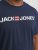 Jack & Jones Corp Logo Crew Neck T-Shirt Navy Blazer - Tričká - Nadrozmerné tričká - 2XL-14XL