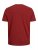 Jack & Jones JJELOGO TEE Red - Tričká - Nadrozmerné tričká - 2XL-14XL