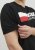 Jack & Jones CORP Logo T-Shirt Black/PLAY 4 - Tričká - Nadrozmerné tričká - 2XL-14XL