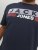 Jack & Jones CORP Logo T-Shirt Navy/PLAY 4 - Tričká - Nadrozmerné tričká - 2XL-14XL
