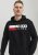 Jack & Jones CORP LOGO PLAY 4 Print Hoodie Black - Mikiny & mikiny bez kapucne - Mikiny & Mikiny s Kapucňou 2XL-12XL