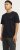 Jack & Jones CORP Logo T-Shirt Black w Small Black Print - Tričká - Nadrozmerné tričká - 2XL-14XL