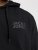 Jack & Jones CORP LOGO Small Print Hoodie Black - Mikiny & mikiny bez kapucne - Mikiny & Mikiny s Kapucňou 2XL-12XL
