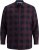 Jack & Jones Gingham L/S Shirt Dark Red - Košele - Košele 2XL-10XL