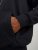 Jack & Jones JJSTAMP ZIP Hoodie Black - Mikiny & mikiny bez kapucne - Mikiny & Mikiny s Kapucňou 2XL-12XL