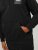 Jack & Jones JJLOCK SWEAT HOOD Black - Mikiny & mikiny bez kapucne - Mikiny & Mikiny s Kapucňou 2XL-12XL