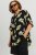 Jack & Jones JORLUKE FLORES Resort Shirt Black - Košele - Košele 2XL-10XL