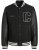 Jack & Jones JORCOLLEGE Bomber Jacket Black - Bundy - Bundy Nadmerné Veľkosti 2XL-8XL