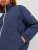 Jack & Jones JORLUKE Light Bomber Jacket Navy - Bundy - Bundy Nadmerné Veľkosti 2XL-8XL