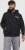 Jack & Jones ESTERBRO Zip Hoodie Black - Mikiny & mikiny bez kapucne - Mikiny & Mikiny s Kapucňou 2XL-12XL