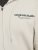 Jack & Jones ESTERBRO Zip Hoodie Light Grey - Mikiny & mikiny bez kapucne - Mikiny & Mikiny s Kapucňou 2XL-12XL