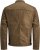 Jack & Jones ROCKY Jacket Brown - Bundy - Bundy Nadmerné Veľkosti 2XL-8XL